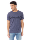 Vaccinated T-Shirt in Slub Blue